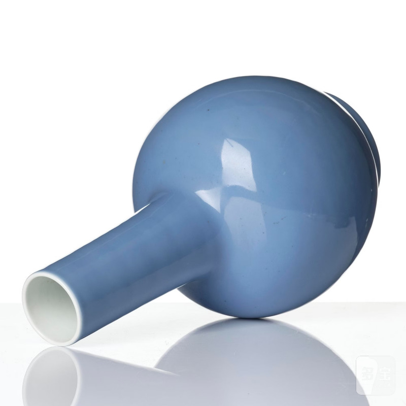 A 'claire de lune' glazed vase, - 图5
